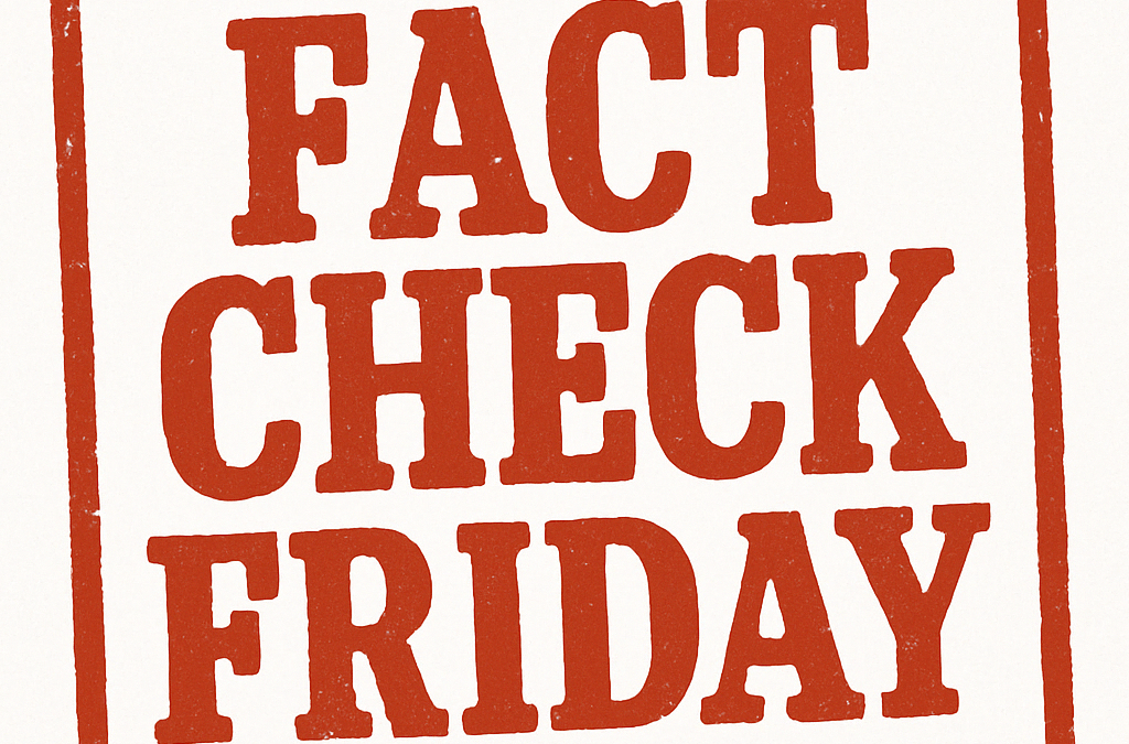 Fact Check Friday: Everyone in Prison Deserves to Be There