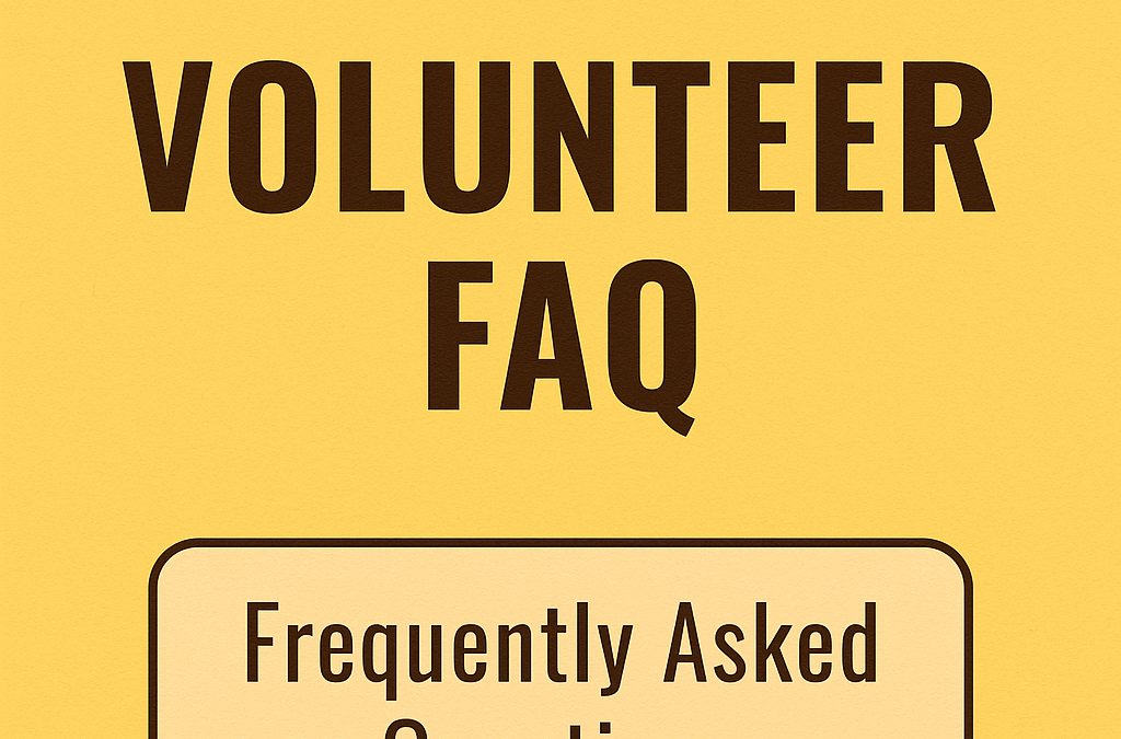 🐝 Buzz In: Volunteer Check-In Is Live! + New FAQ