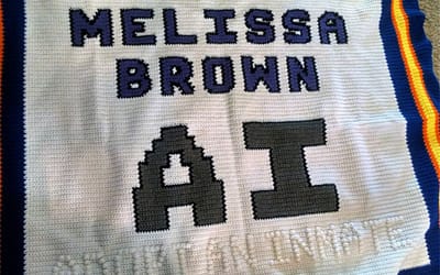 Donation: Handmade Afghan for AI